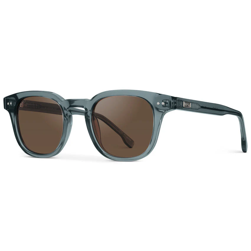 WMP Men's Polarized Square Sunglasses Crystal Blue UV400 - Image 3