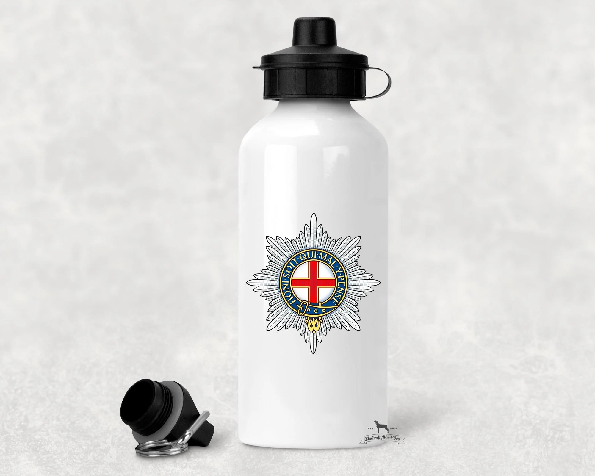 Coldstream Guards Military Aluminium Water Bottle 500ml