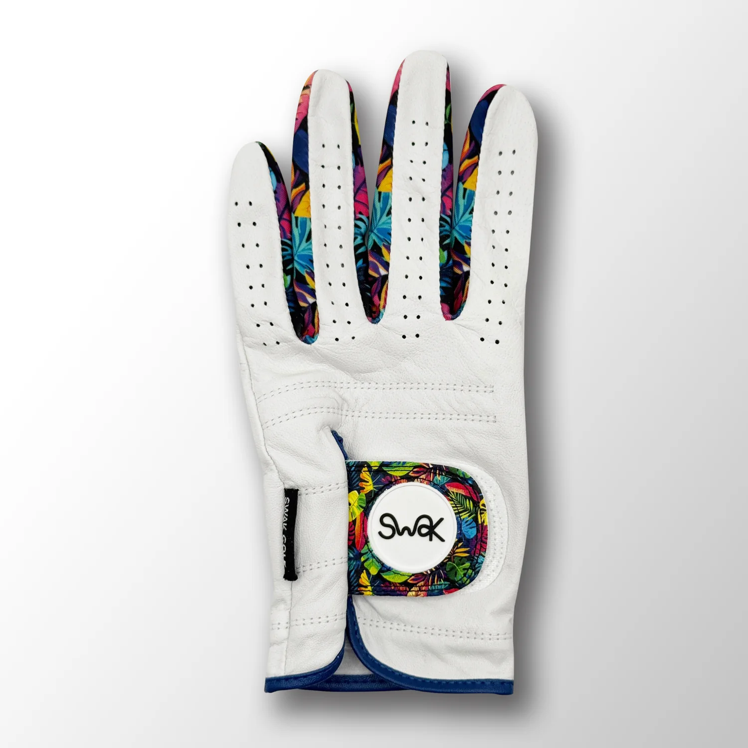 Cabretta Leather Golf Glove – Leaf Pattern, Unisex, Strong Grip - Image 6