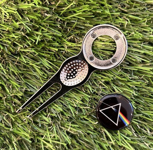 Metal Golf Ball Marker & Pitch Repair Tool – Silver - Image 2