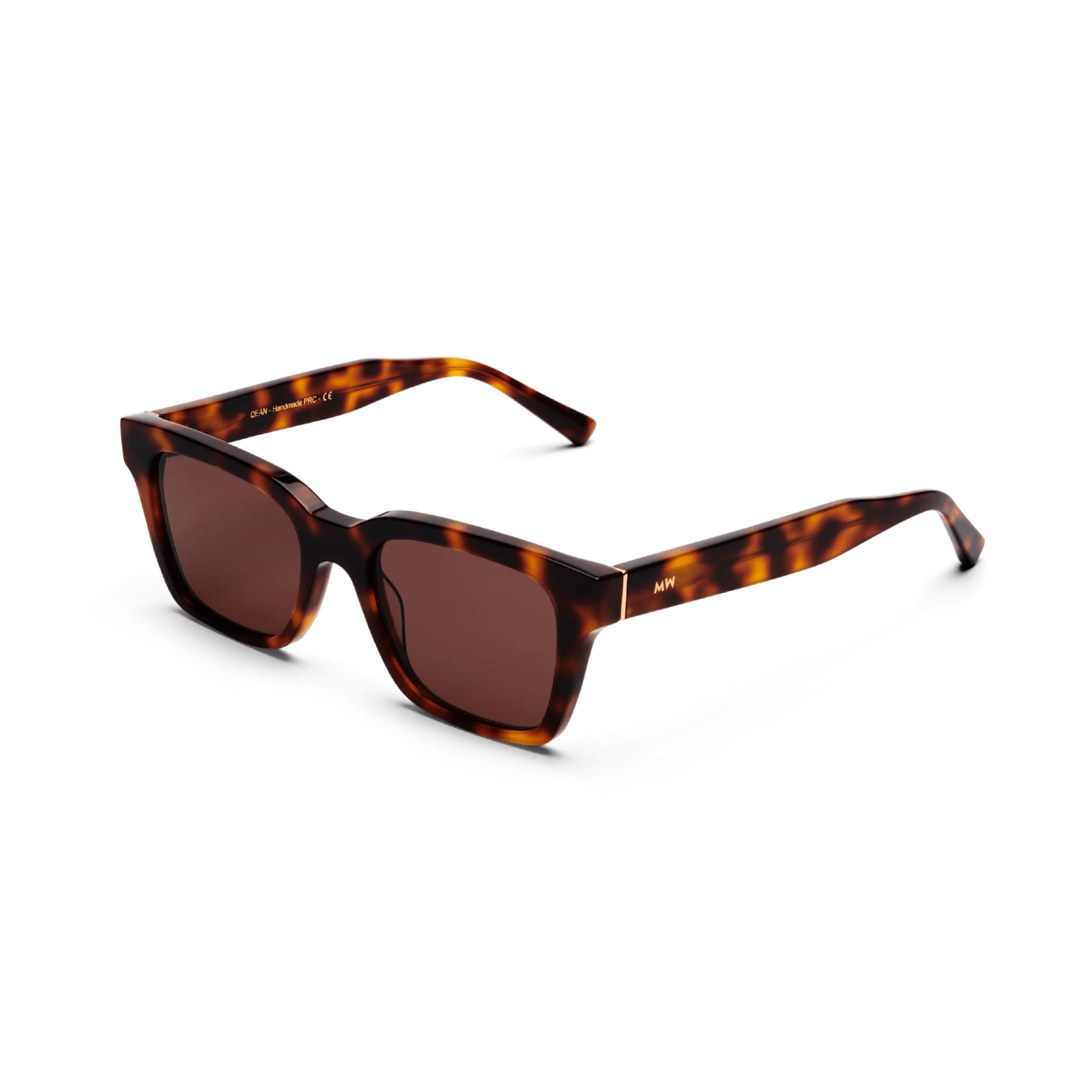 DEAN Rectangular Brown Tortoise Sunglasses by Messy Weekend - Image 4