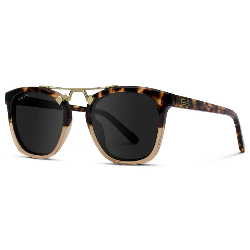 WMP Oversized Polarized Square Sunglasses – UV400 Tortoise Acetate - Image 4