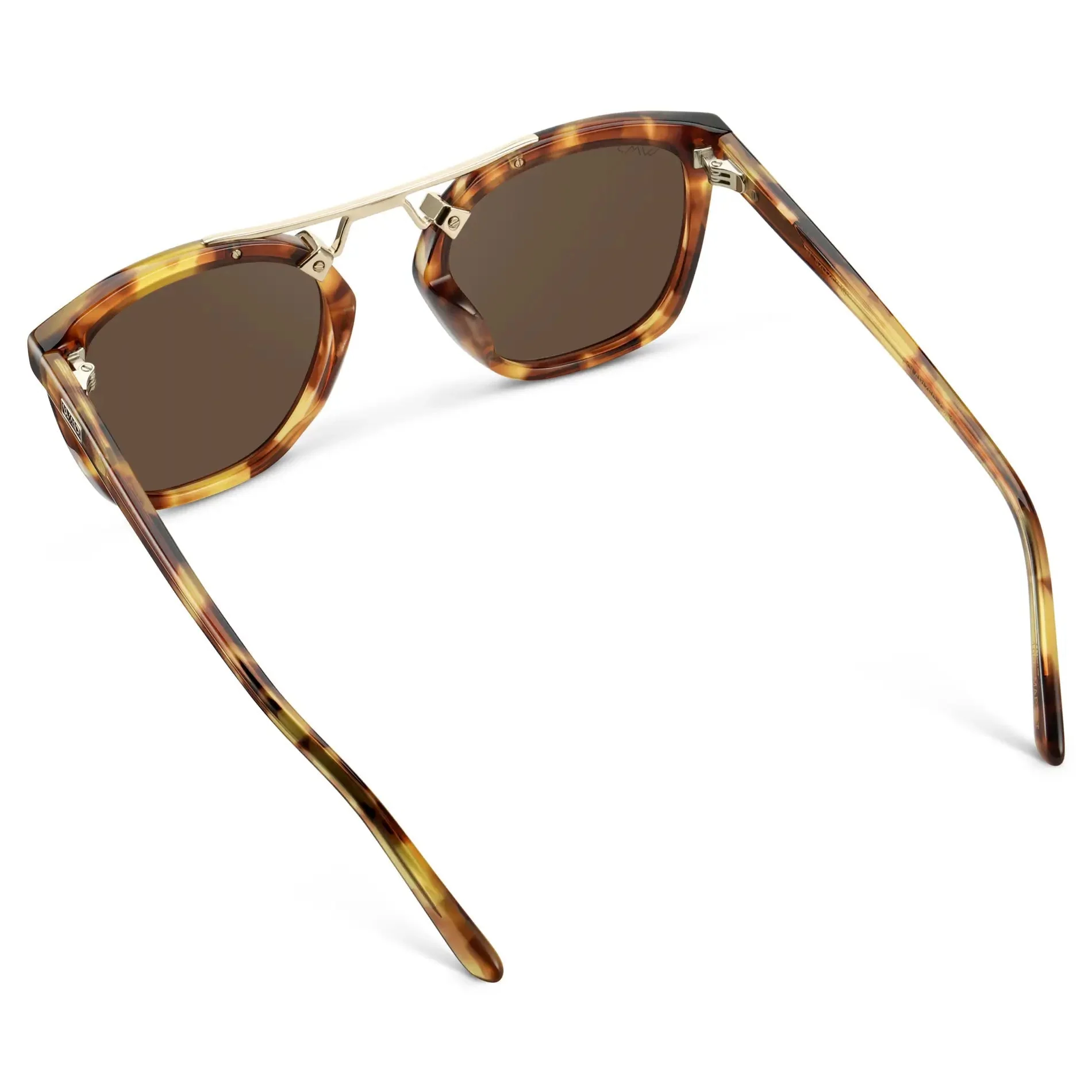 DEMI Oversized Women's Sunglasses in Honeycomb Tortoise WMP Eyewear - Image 5