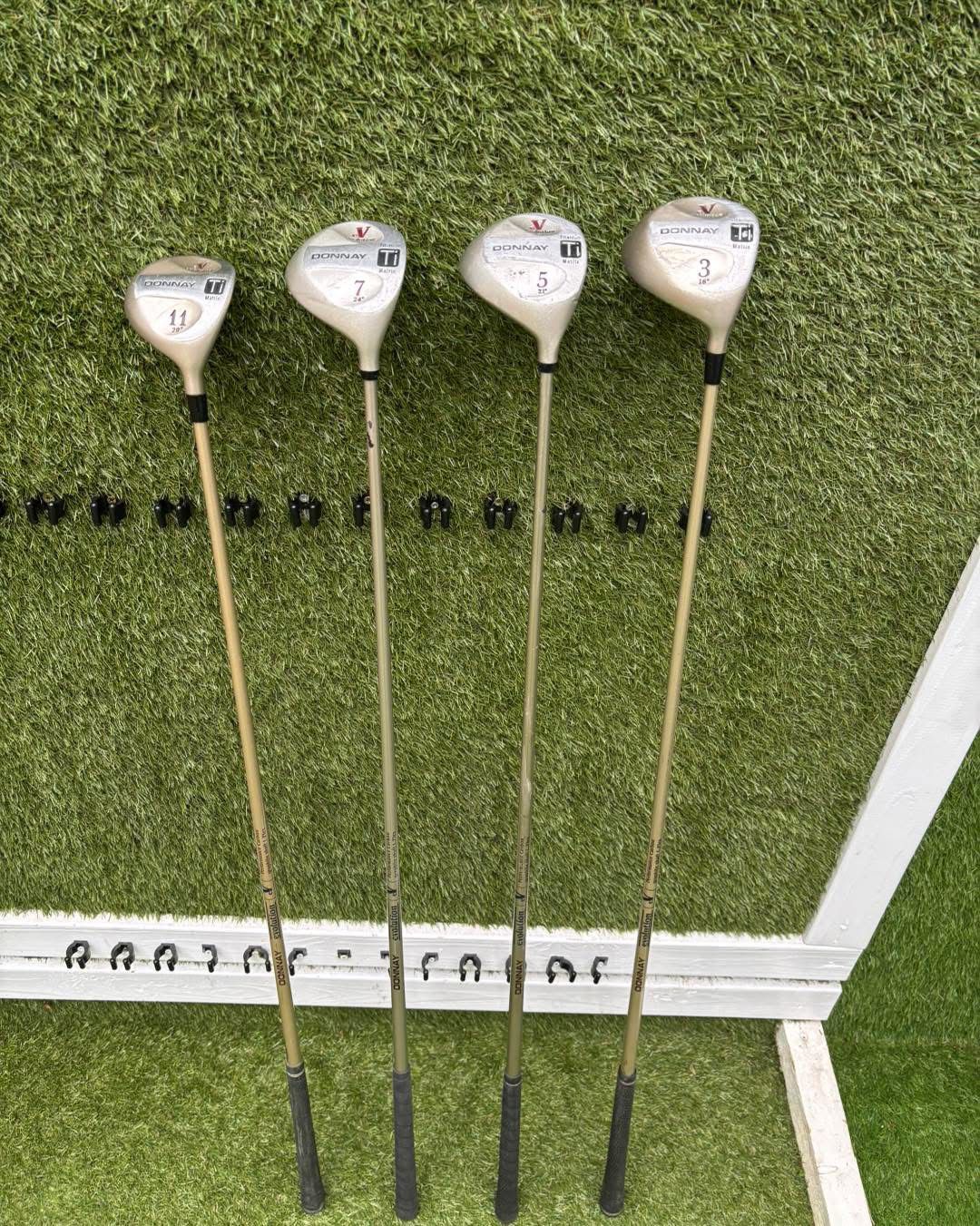Donnay Evolution Titanium Matrix Fairway Woods Set 3-11 - Image 10