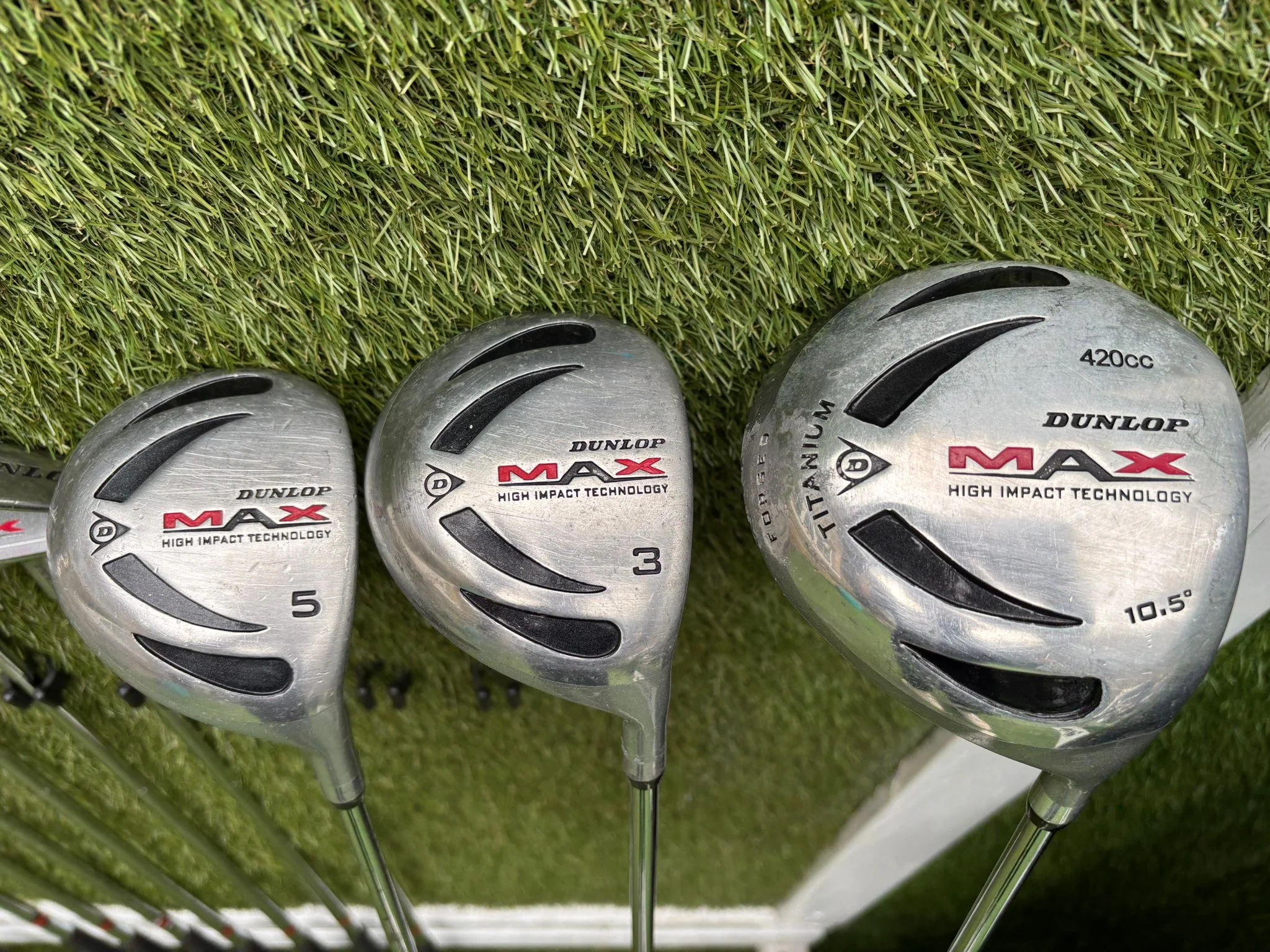 Dunlop MAX Golf Set with Matching Woods, 64° Wedge & Jaxx Stand Bag - Image 13