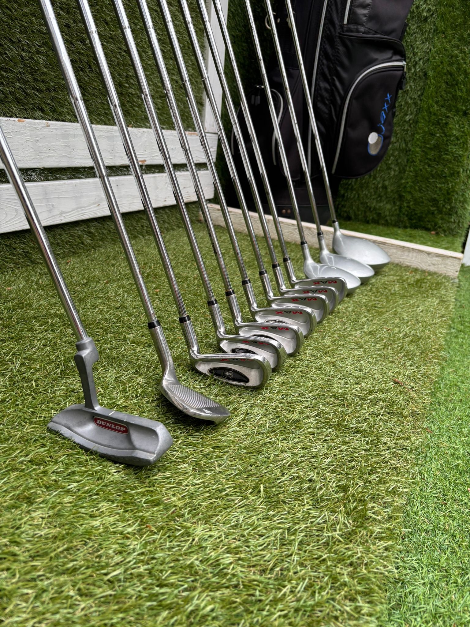 Dunlop MAX Golf Set with Matching Woods, 64° Wedge & Jaxx Stand Bag - Image 21