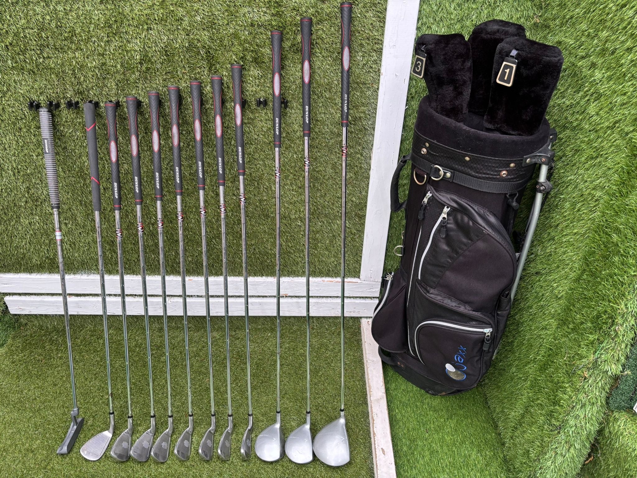 Dunlop MAX Golf Set with Matching Woods, 64° Wedge & Jaxx Stand Bag - Image 22