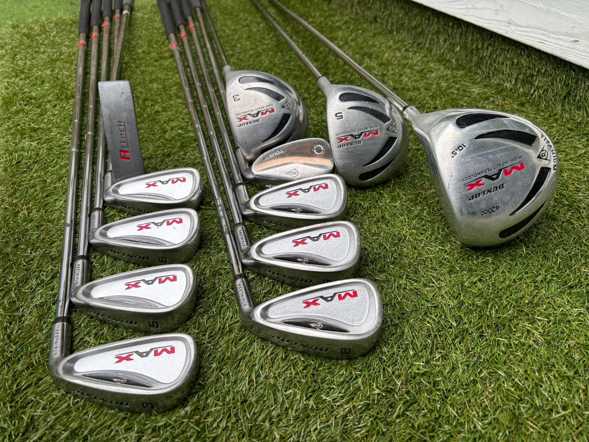 Dunlop MAX Golf Set with Matching Woods, 64° Wedge & Jaxx Stand Bag - Image 27