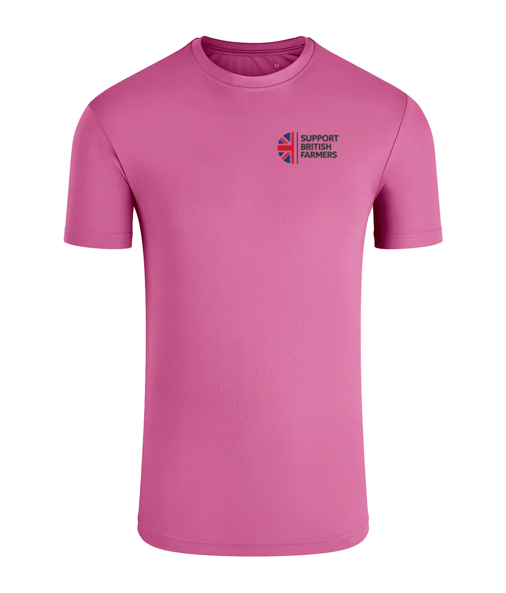 Farmer Kids TriDri Field Performance T-Shirt Support British Farmers - Image 3