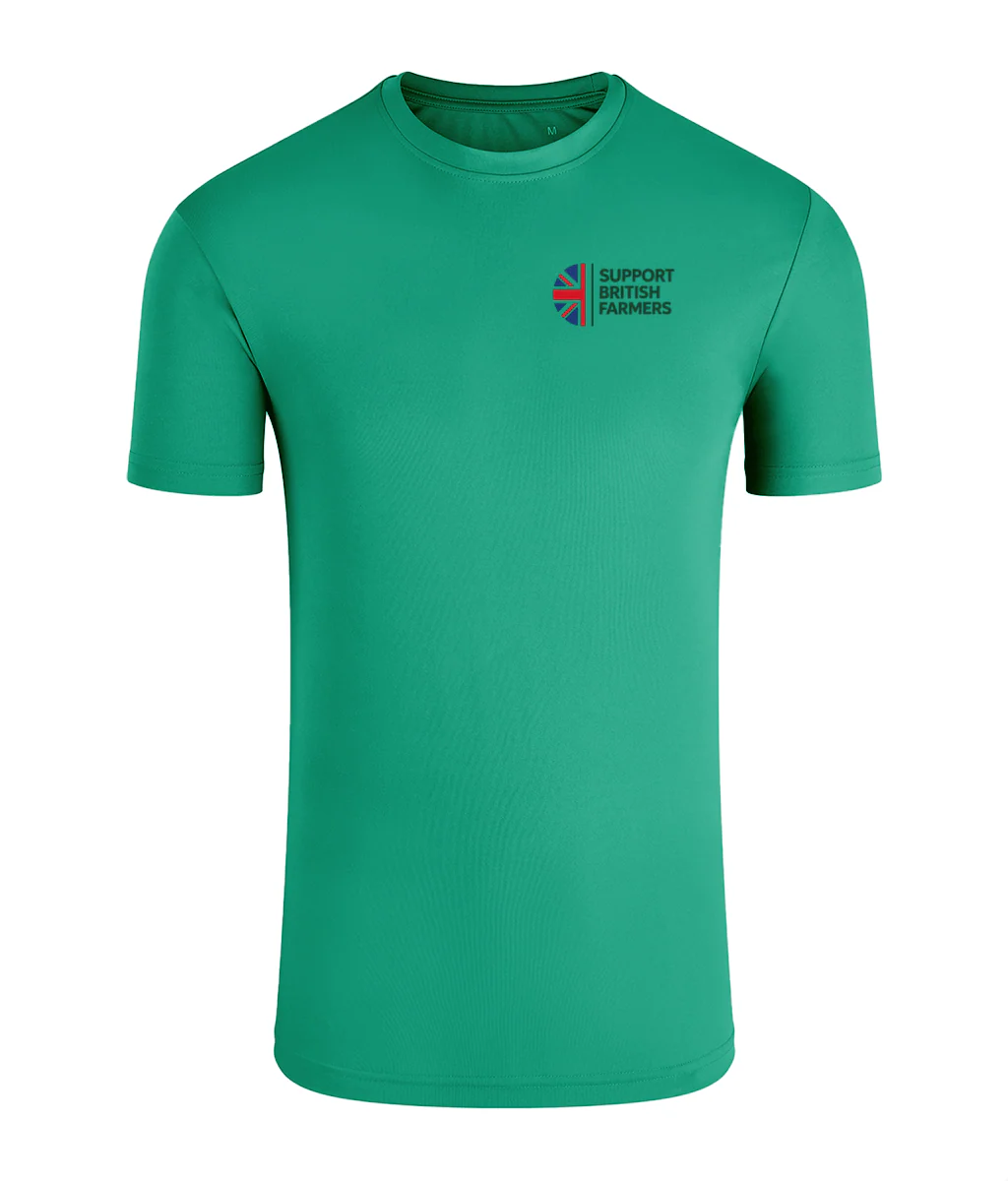 Farmer Kids TriDri Field Performance T-Shirt Support British Farmers - Image 4