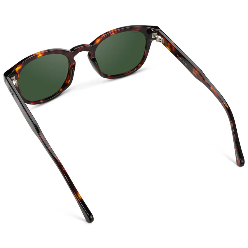 Amber Tortoise Polarized Sunglasses Unisex Mid-Century UVA/UVB WMP - Image 5