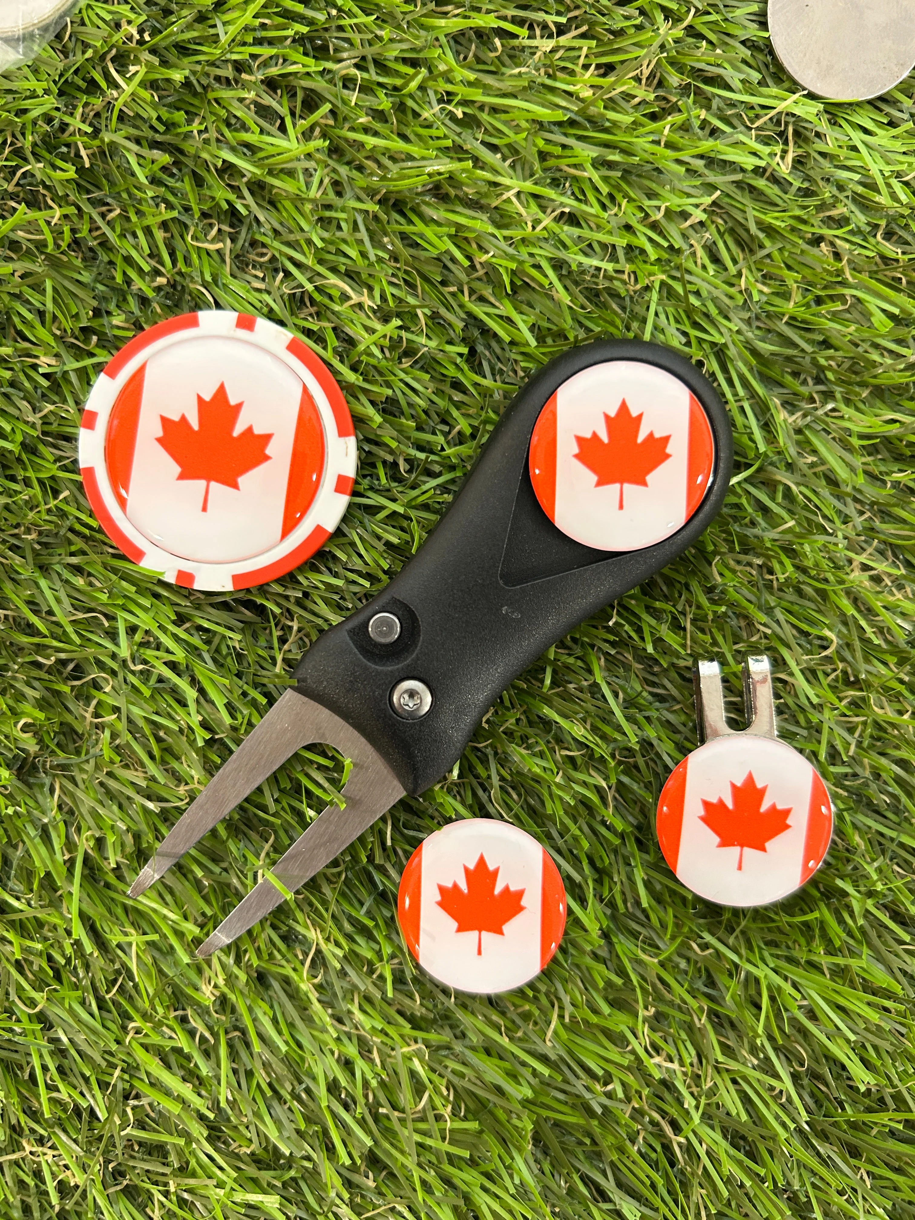 Flags of the World Traditional Pitchfork including 3 Flag markers and poker chip - Image 11
