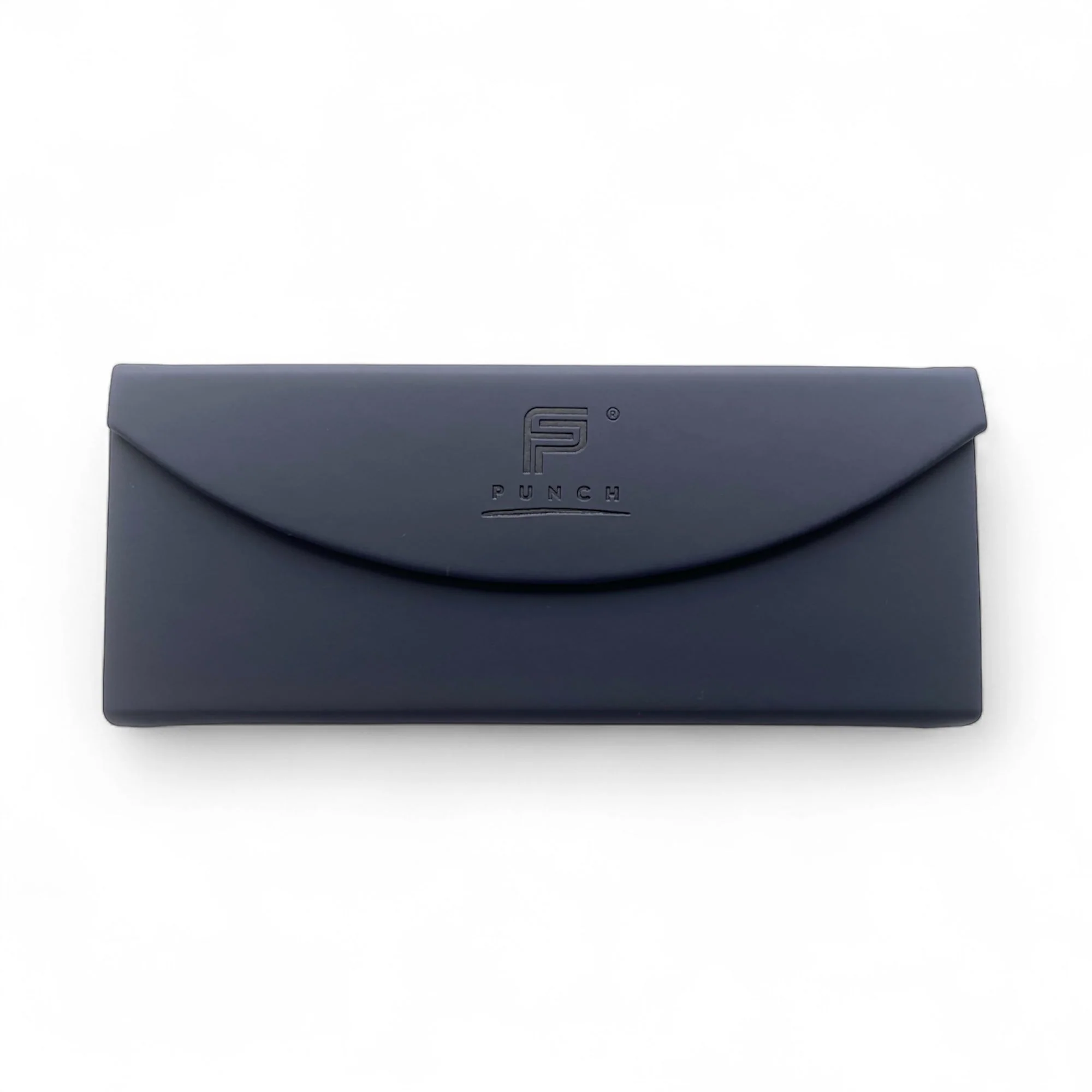 Foldable Blue Sunglasses Case by PUNCH, Semi-Hard, Magnetic - Image 2