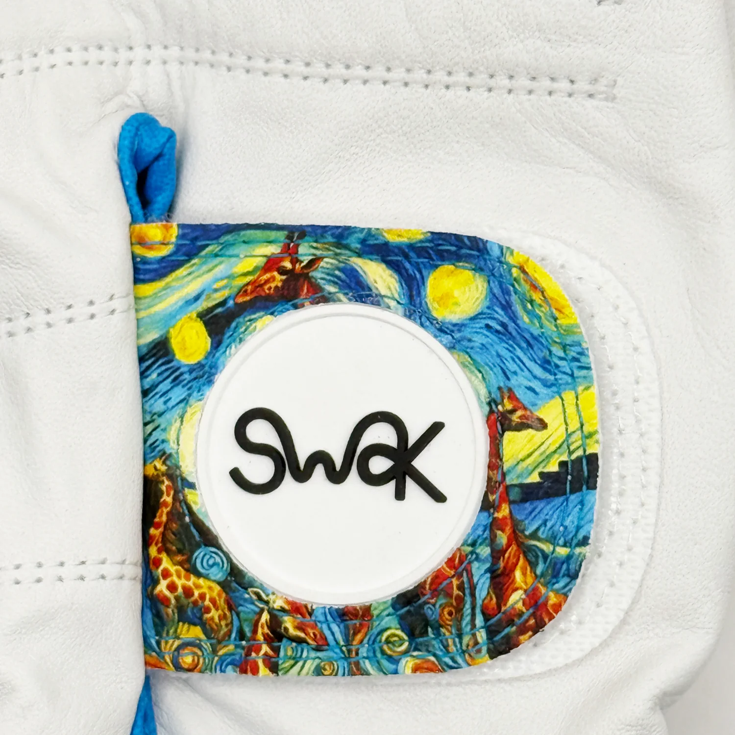 SWAK Giraffe Cabretta Leather Golf Glove for Men & Women - Image 4