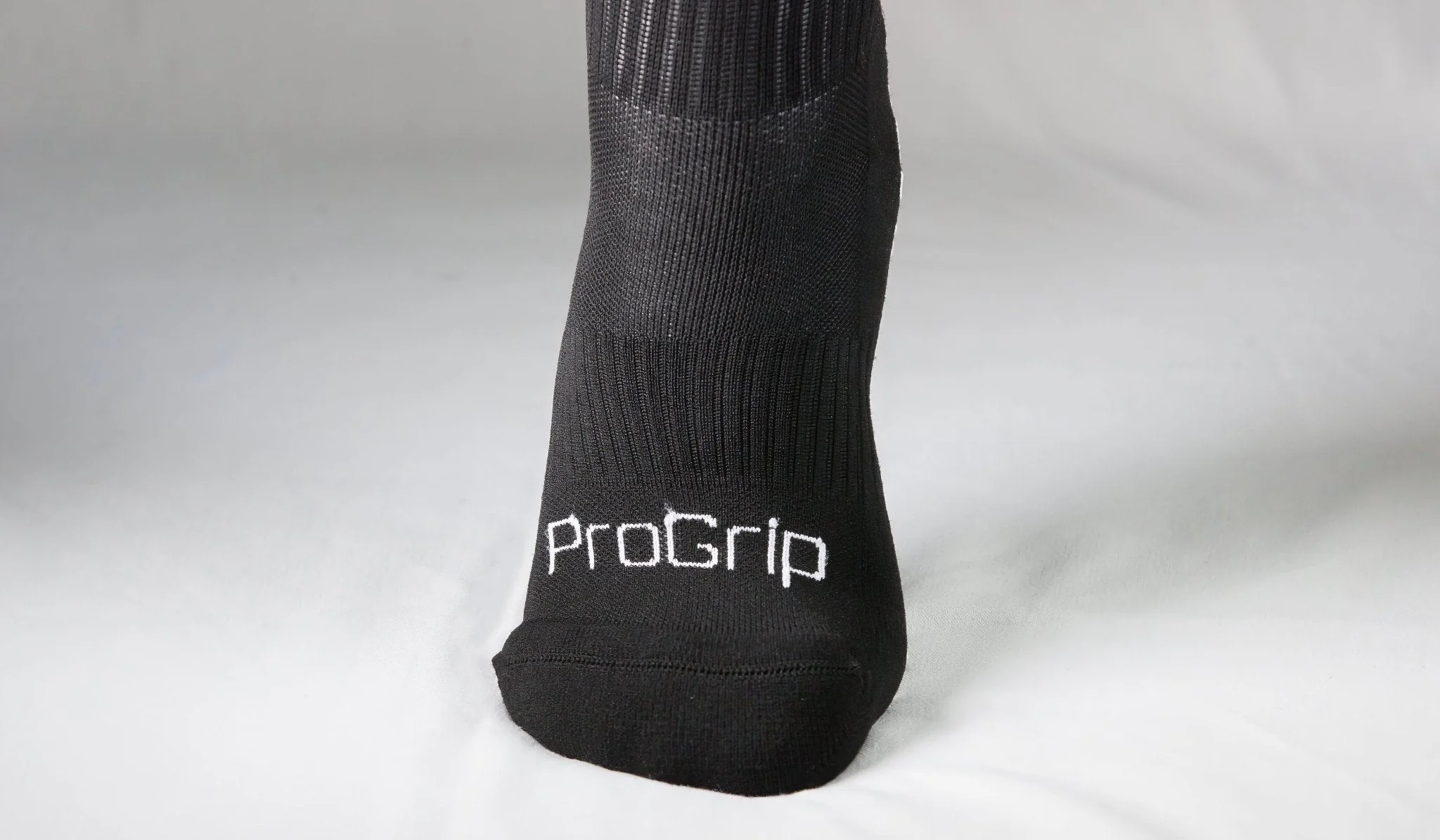 Black Anti-Slip Grip Socks for Football, Basketball, Tennis - Image 6
