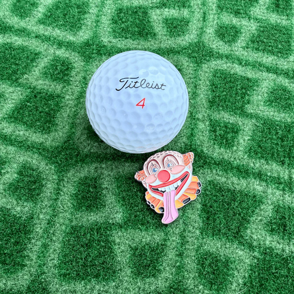 Funny Clown Golf Ball Marker – Happy Gilmore Putt Putt - Image 2