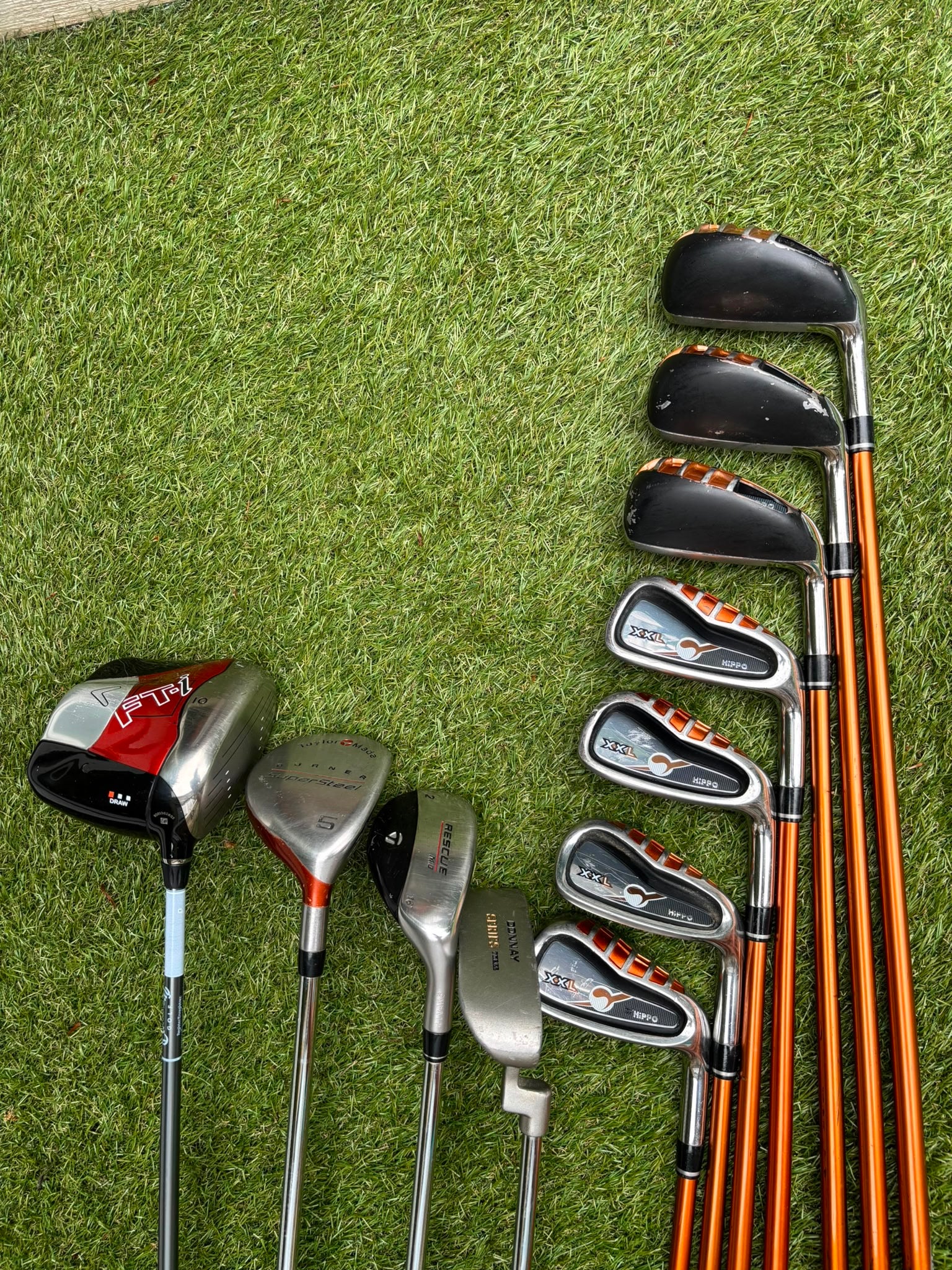 Hippo XXL Golf Set with Callaway FT-i Draw Driver, TaylorMade Rescue & Hex Stand Bag - Image 11