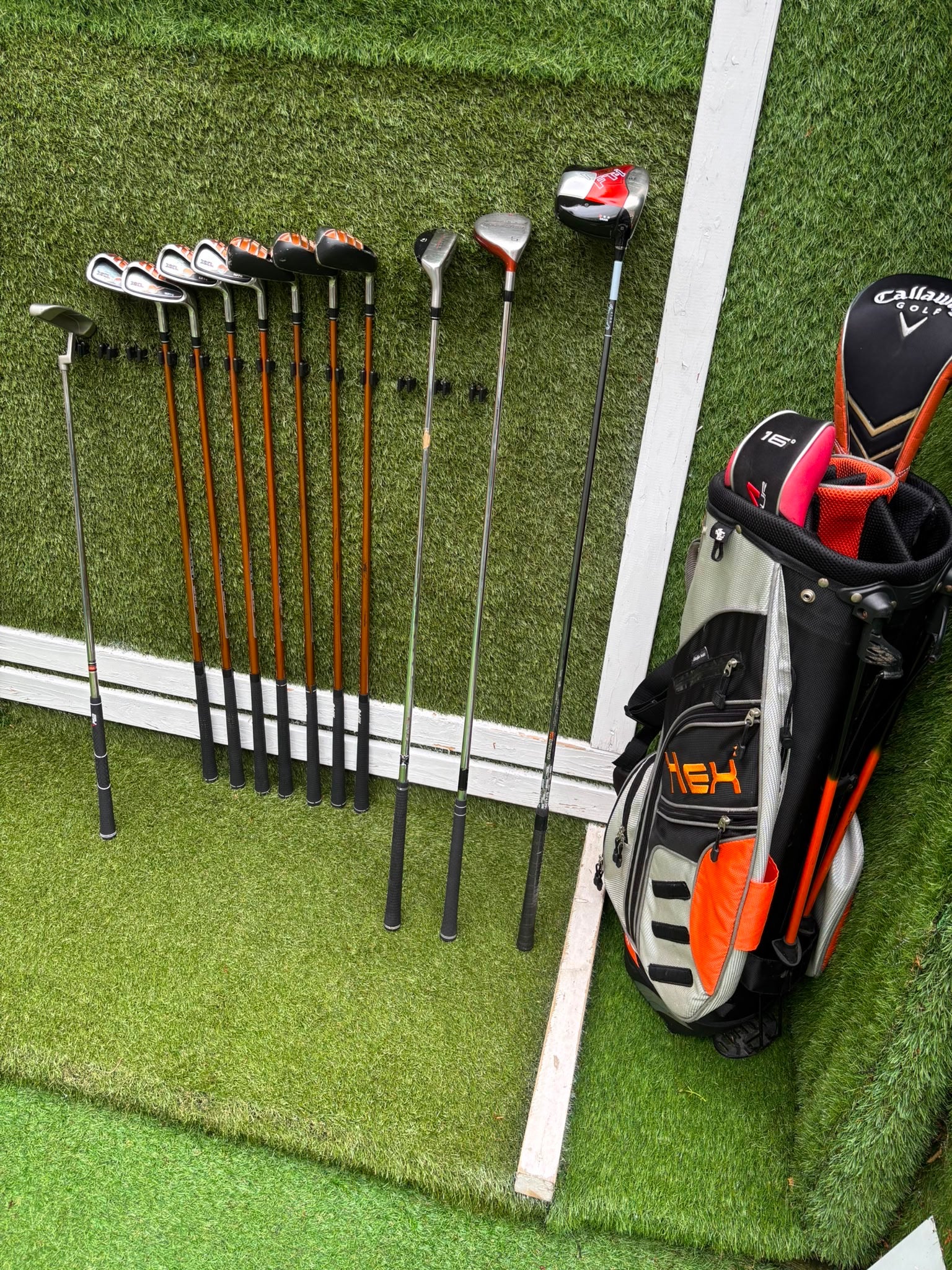 Hippo XXL Golf Set with Callaway FT-i Draw Driver, TaylorMade Rescue & Hex Stand Bag - Image 12