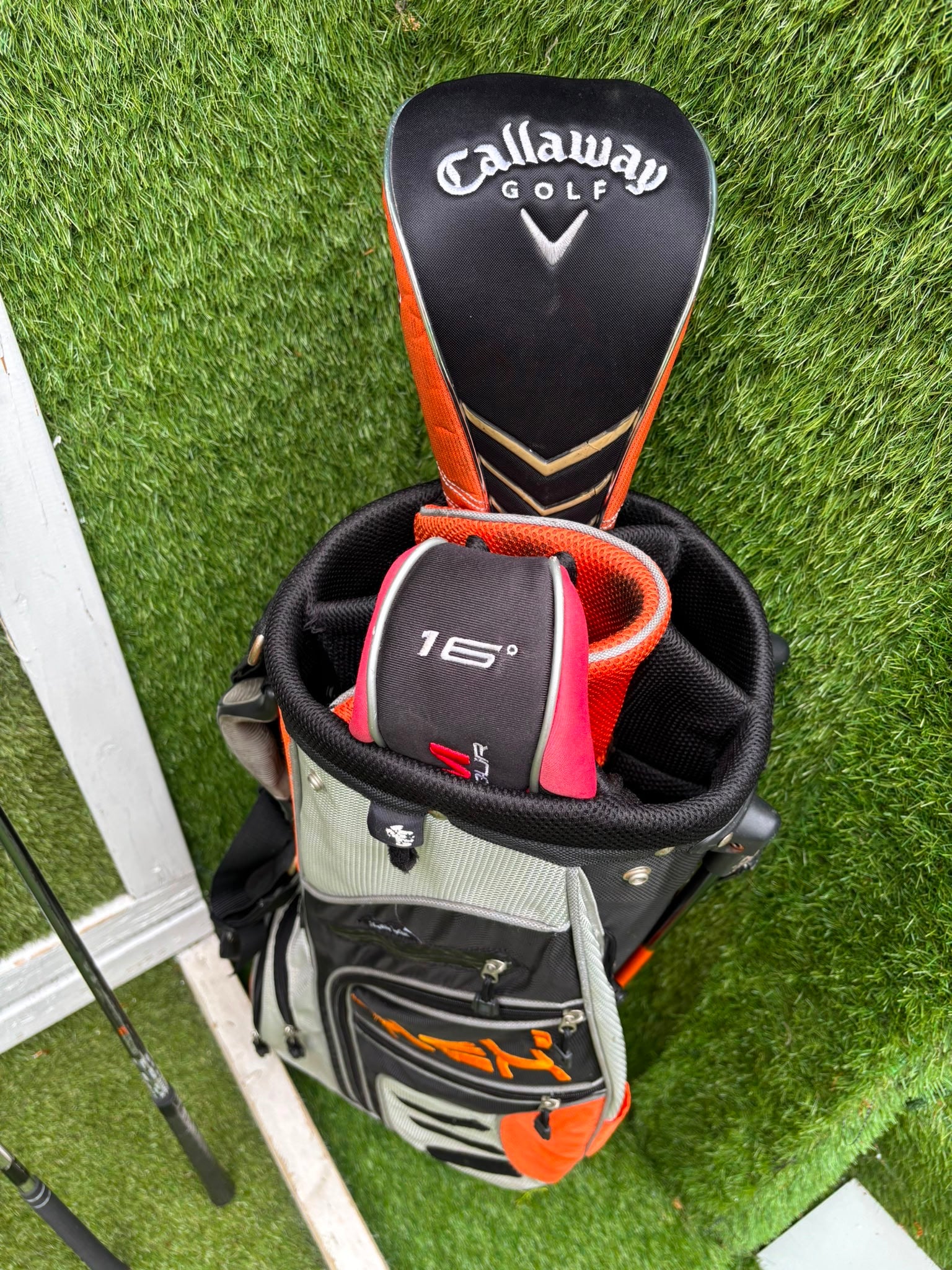Hippo XXL Golf Set with Callaway FT-i Draw Driver, TaylorMade Rescue & Hex Stand Bag - Image 22