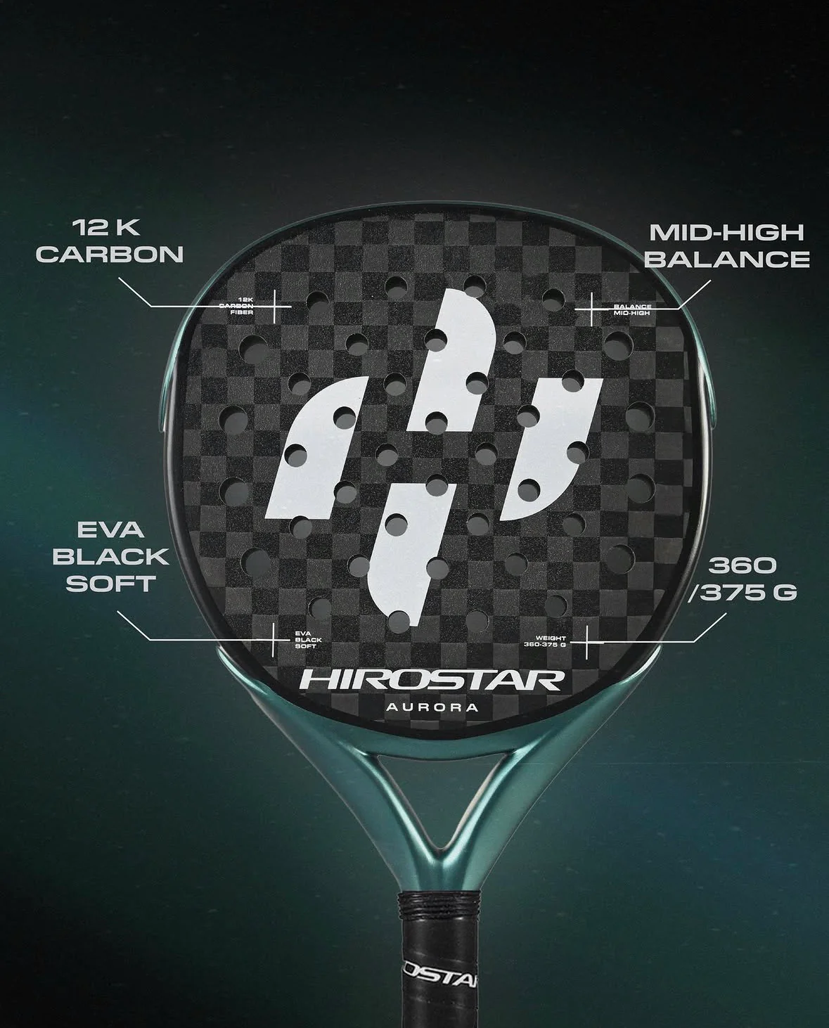 Hirostar Aurora 2026 - Padel Racket - Image 2