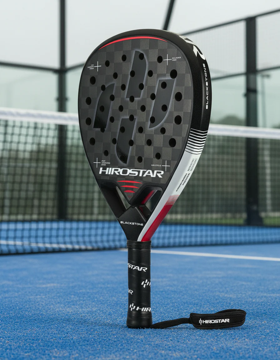 Hirostar Blackstone 18K Carbon Fiber Padel Racket EVA Core - Image 9