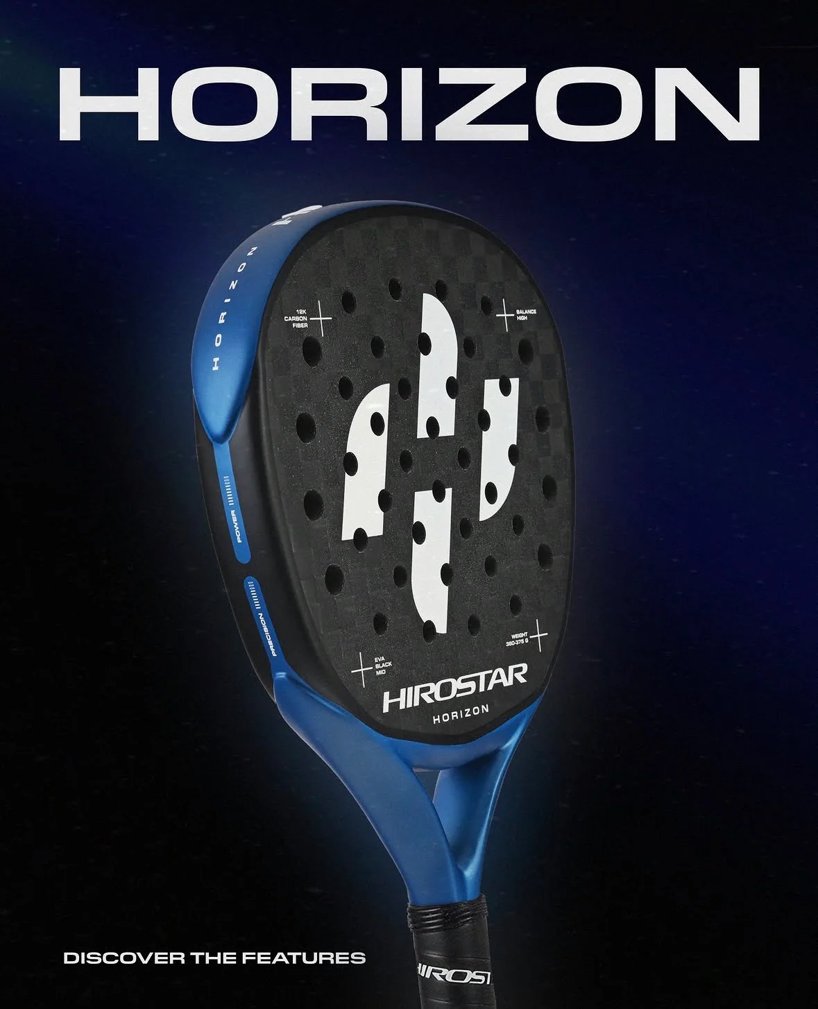 Hirostar Horizon 2026 - Padel Racket