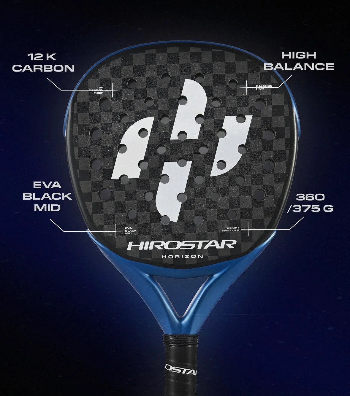 Hirostar Horizon 2026 - Padel Racket - Image 2