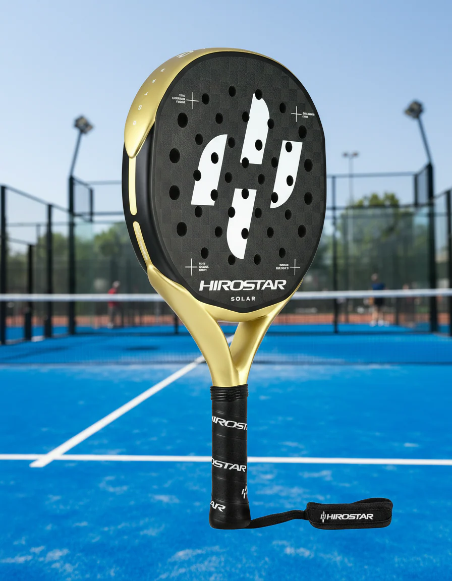 Hirostar Solar 12K Carbon Round Padel Racket - Image 9