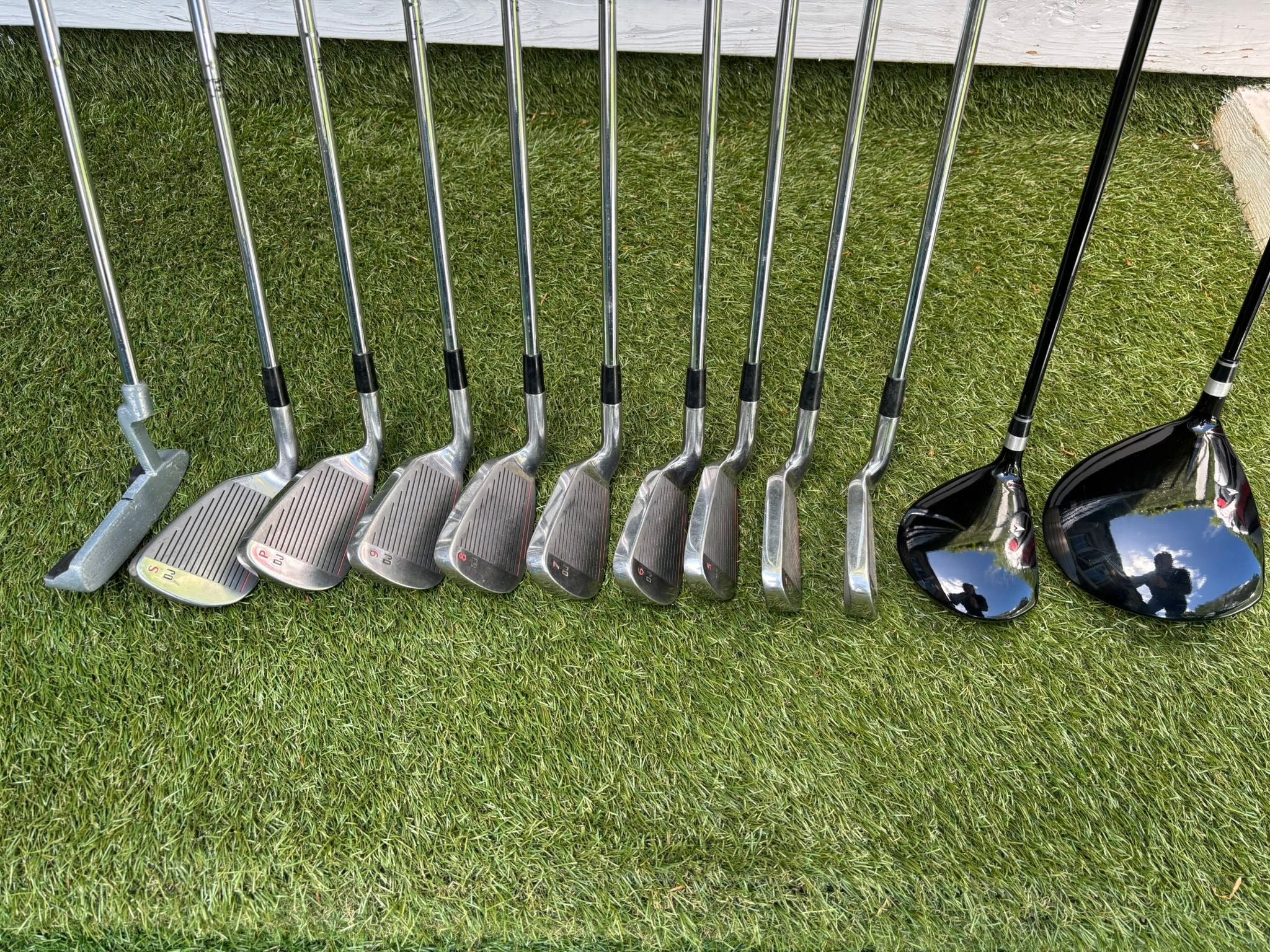 Howson DJ 200 Oversize Irons 3-SW + Ben Sayers M9 Woods & New Benross Bag - Image 8