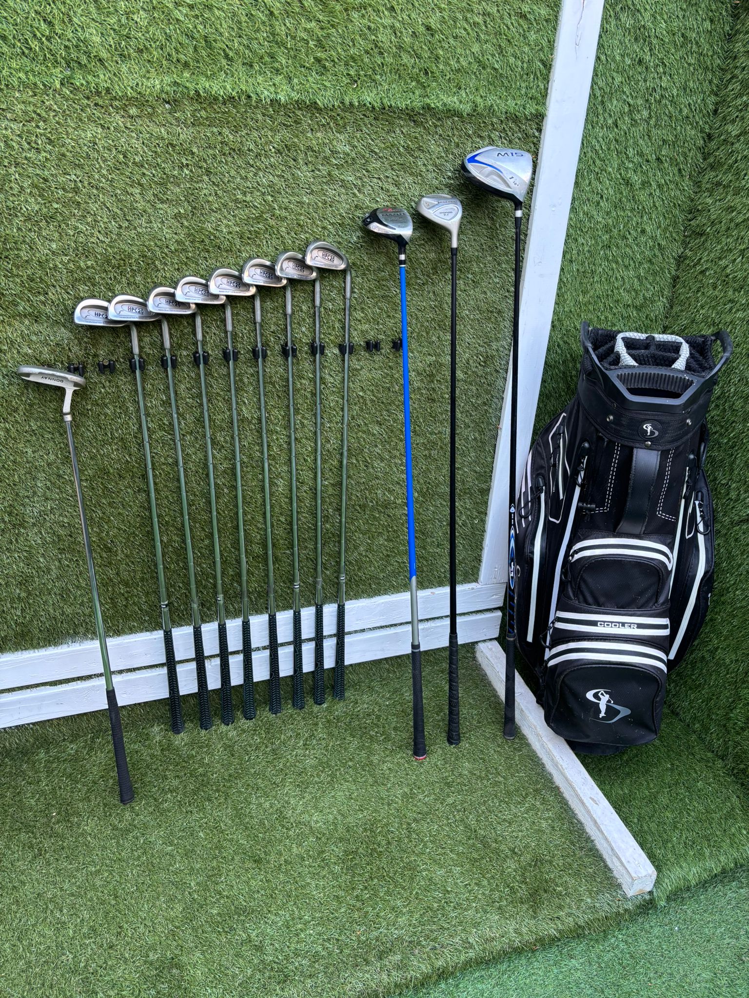 Howson HPC20 Irons (4–SW) + Ben Sayers M15 Driver & Stromberg Waterproof Bag - Image 3