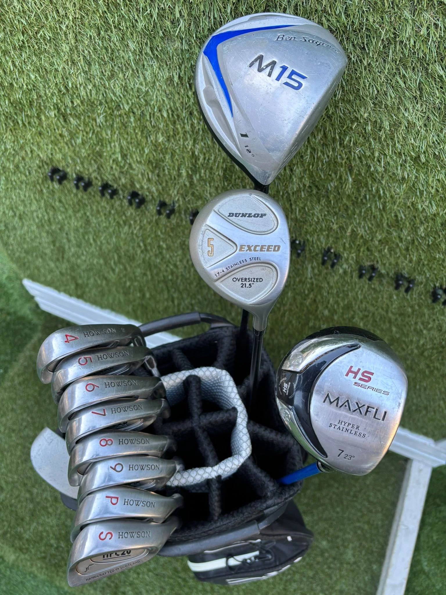Howson HPC20 Irons (4–SW) + Ben Sayers M15 Driver & Stromberg Waterproof Bag - Image 6