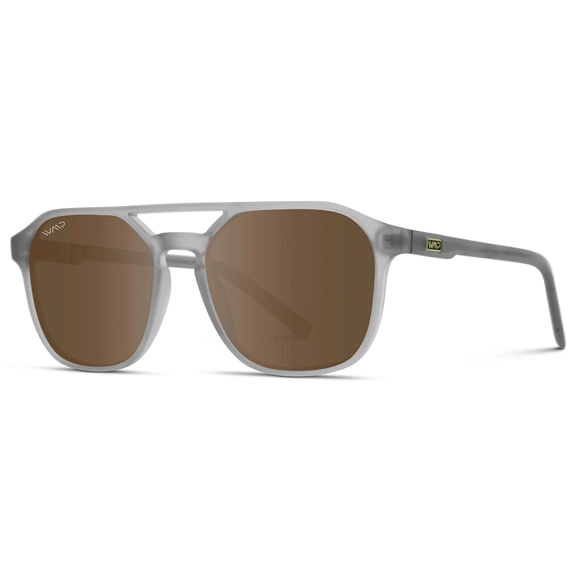 HUNTER Aviator Sunglasses Moonrock Grey | WMP Eyewear - Image 3
