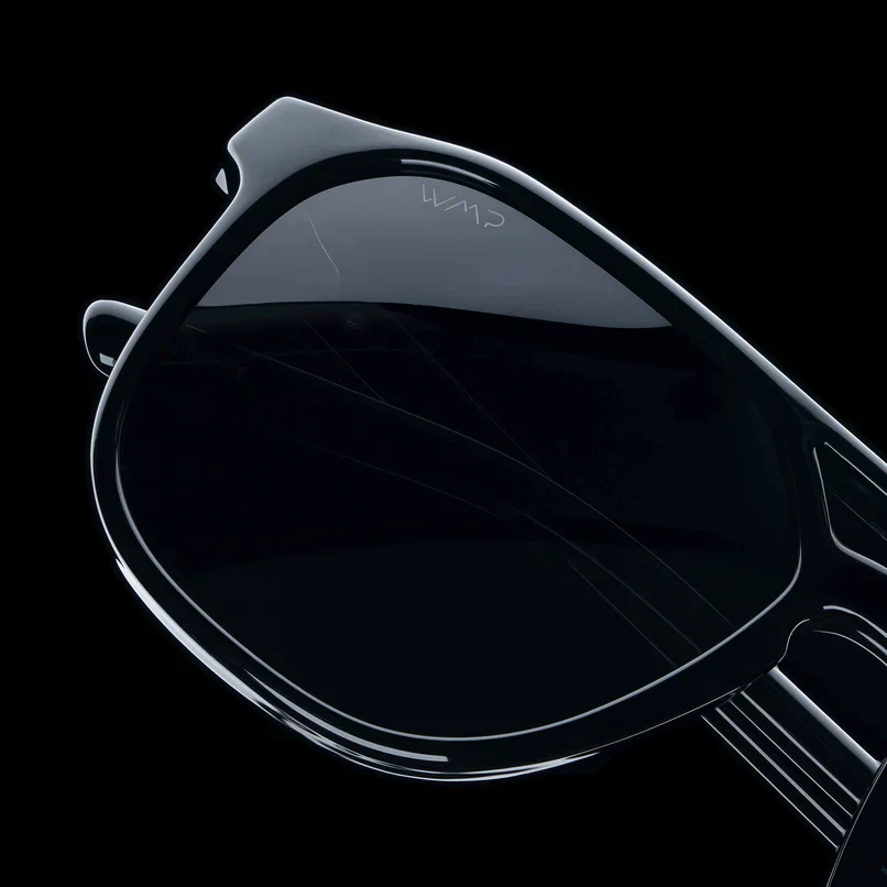 HUNTER Men's Triple Black Aviator Sunglasses | WMP Eyewear - Image 6