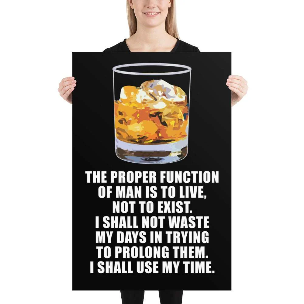 I Shall Use My Time Poem Poster - Image 4