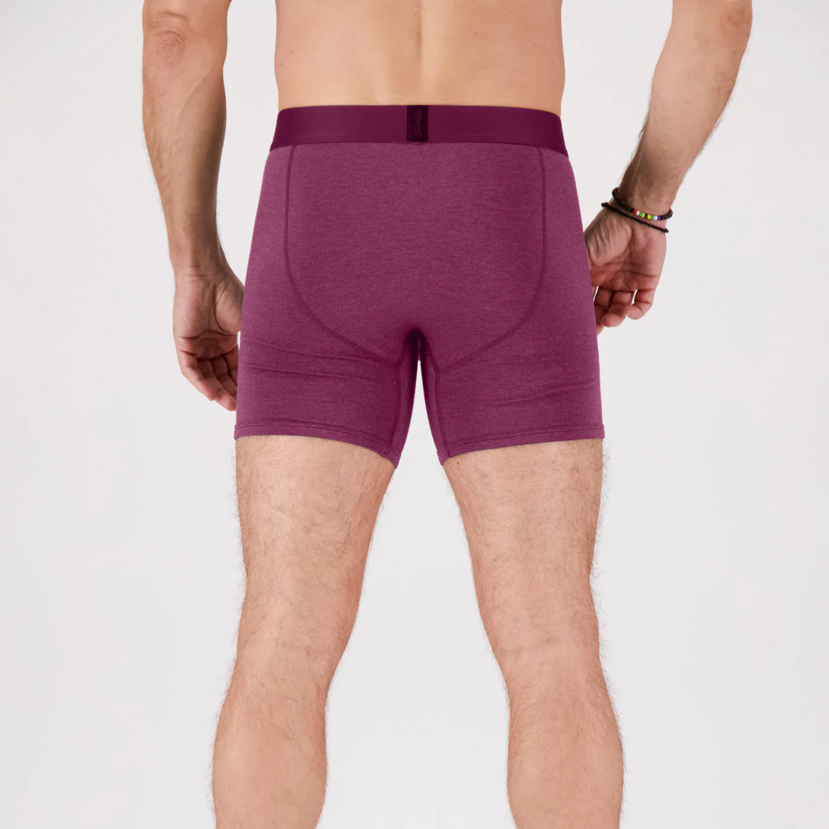 IKON Men's 6" Boxers - Perfect Plum - Image 3