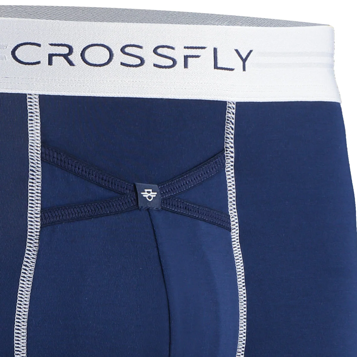 IKON X Men's 3" Trunks - Navy/White - Image 6