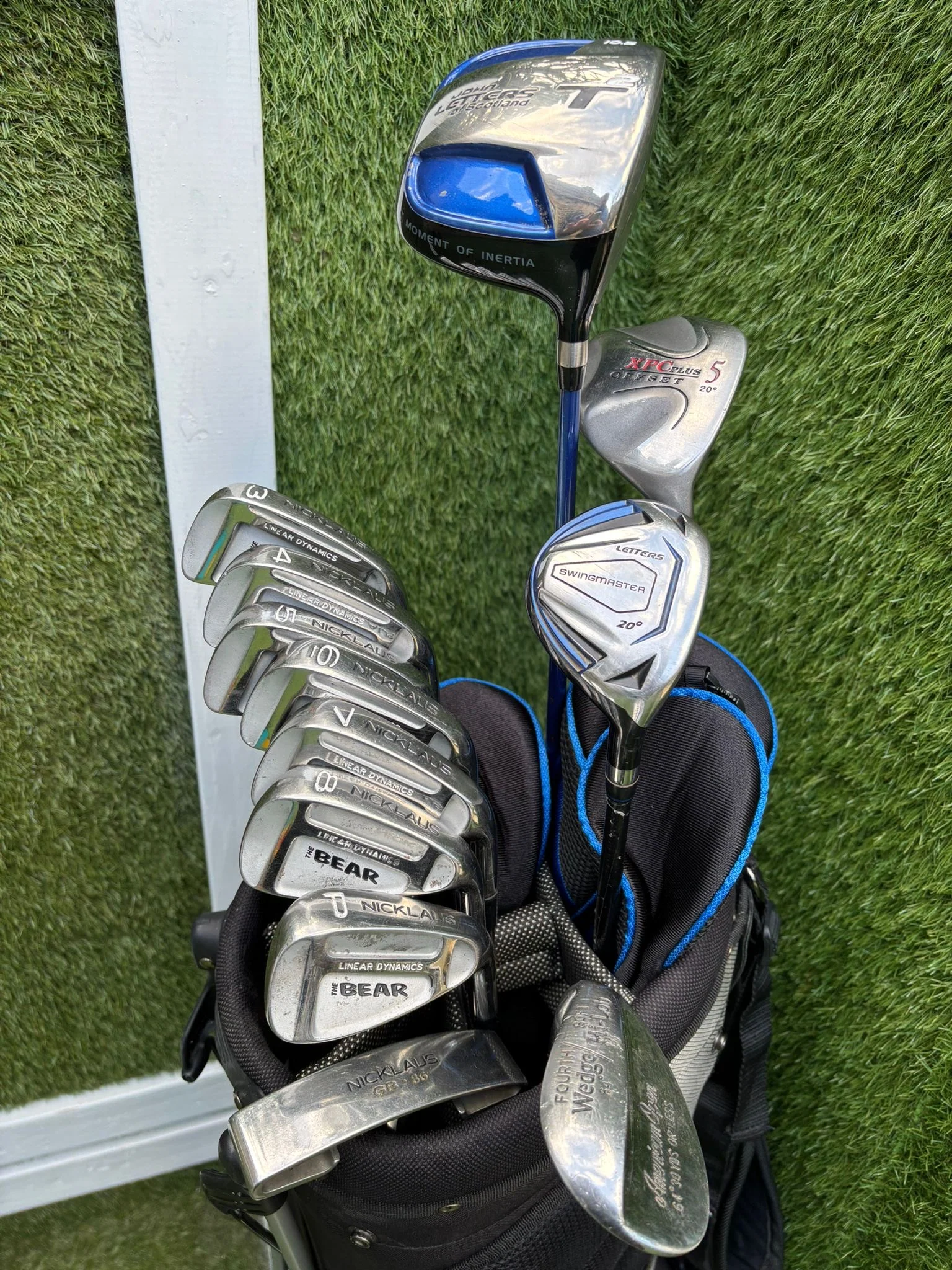 Jack Nicklaus Iron Set & Woods Golf Starter Set with Bag - Image 4