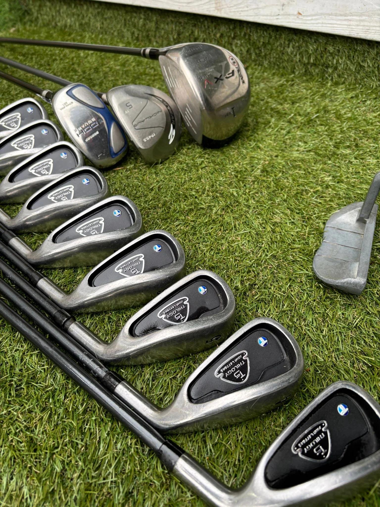 John Letters Trilogy T5 13-Club Graphite Set with Motocaddy Bag - Image 19
