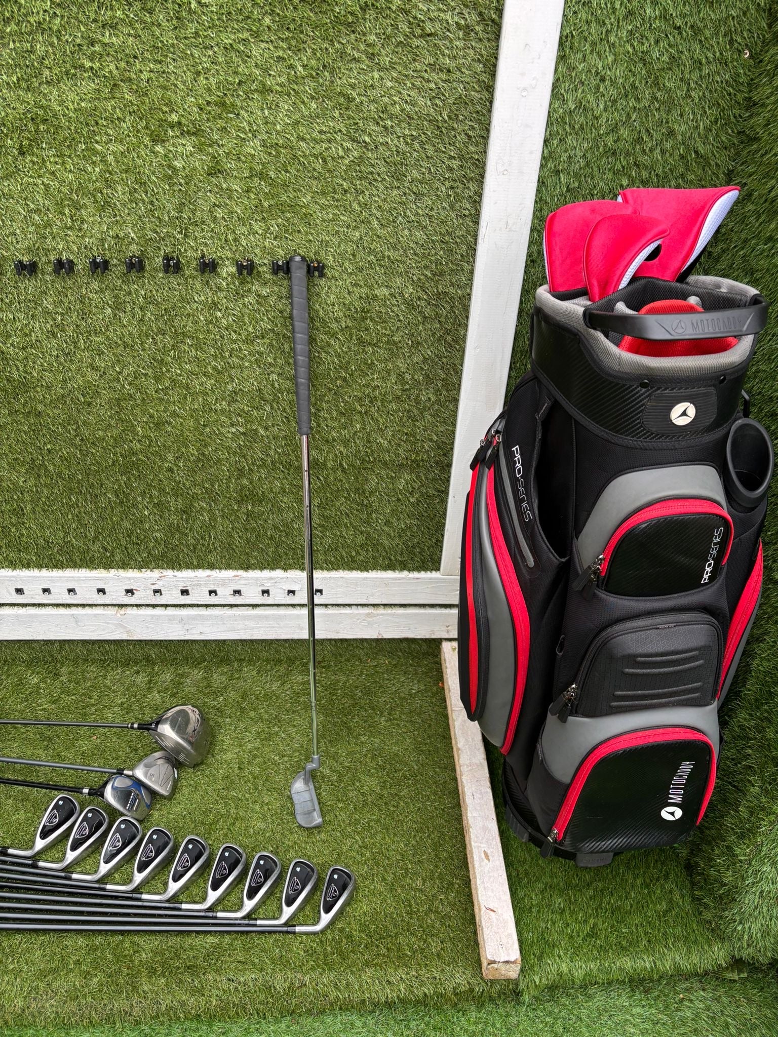 John Letters Trilogy T5 13-Club Graphite Set with Motocaddy Bag - Image 24