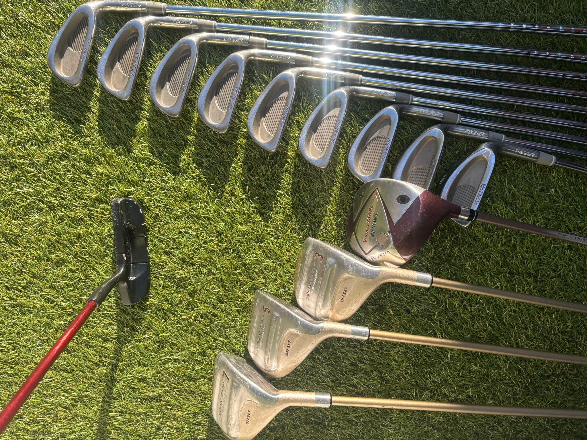 Women's 13-Piece Golf Club Set with Yonex Driver, Fazer Irons, Wilson Bag - Image 3