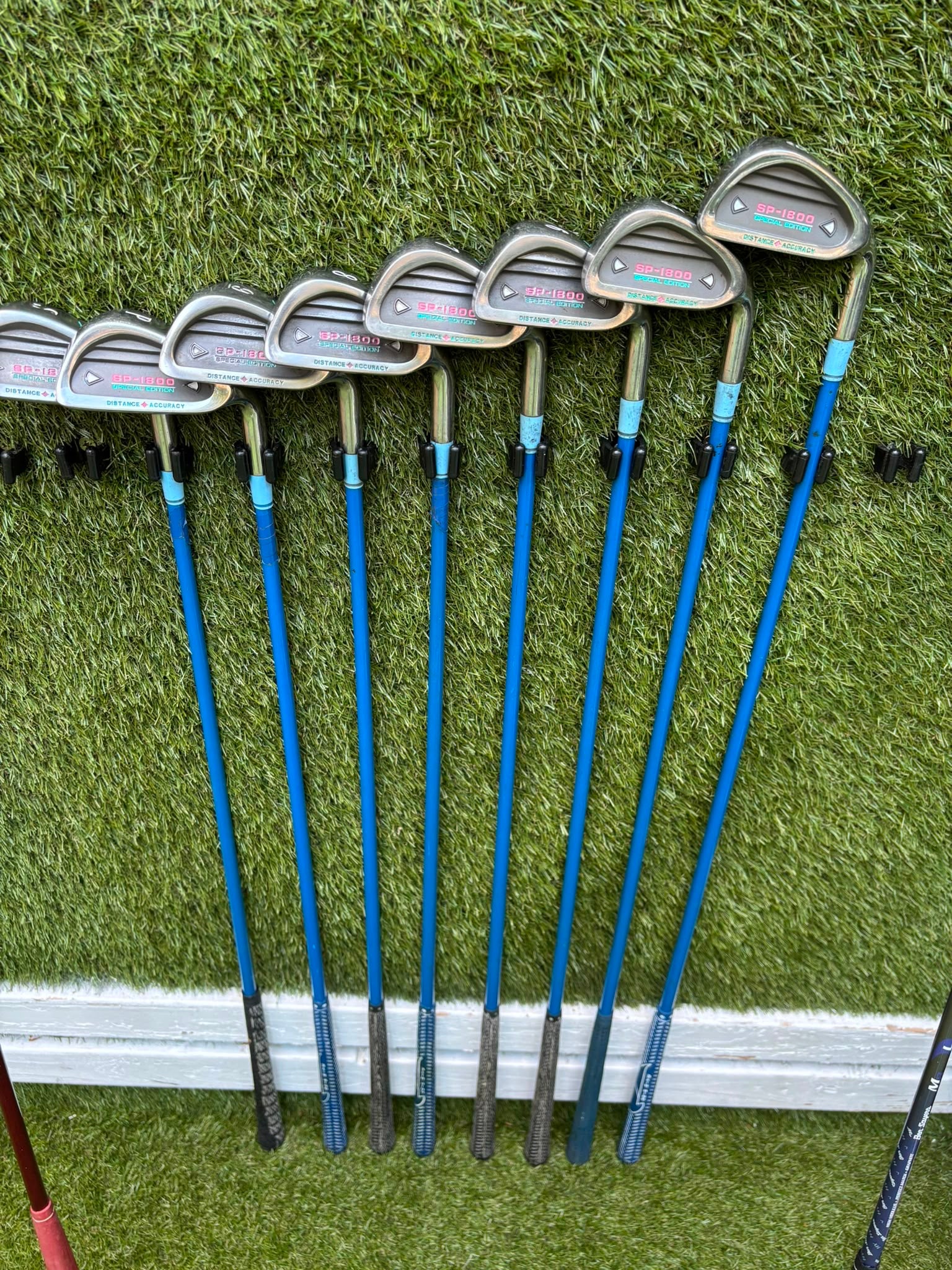 Ladies Yasuda SP-1800 Irons, Callaway Big Bertha Driver, Ping Rhapsody 7 Wood, Ben Sayers Hybrid & Stand Bag - Image 15