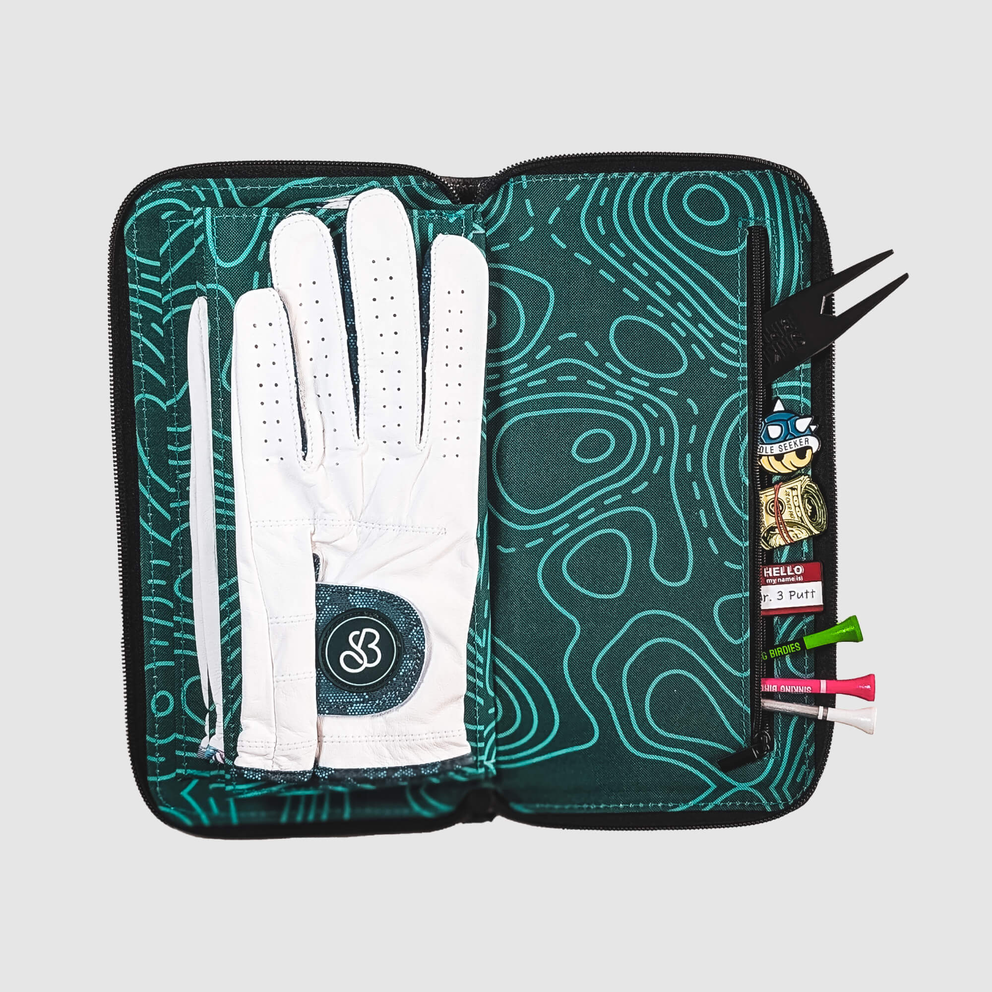 Leather Golf Glove Case - Image 8