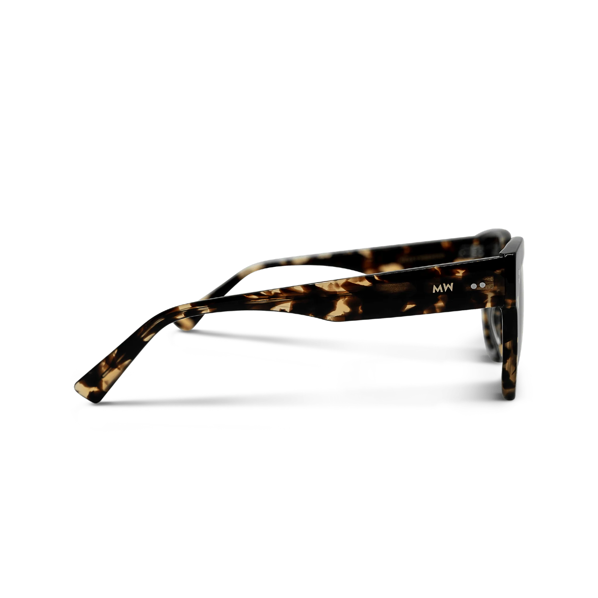LIV Brown Tortoise Oversized Sunglasses by Messy Weekend - Image 6