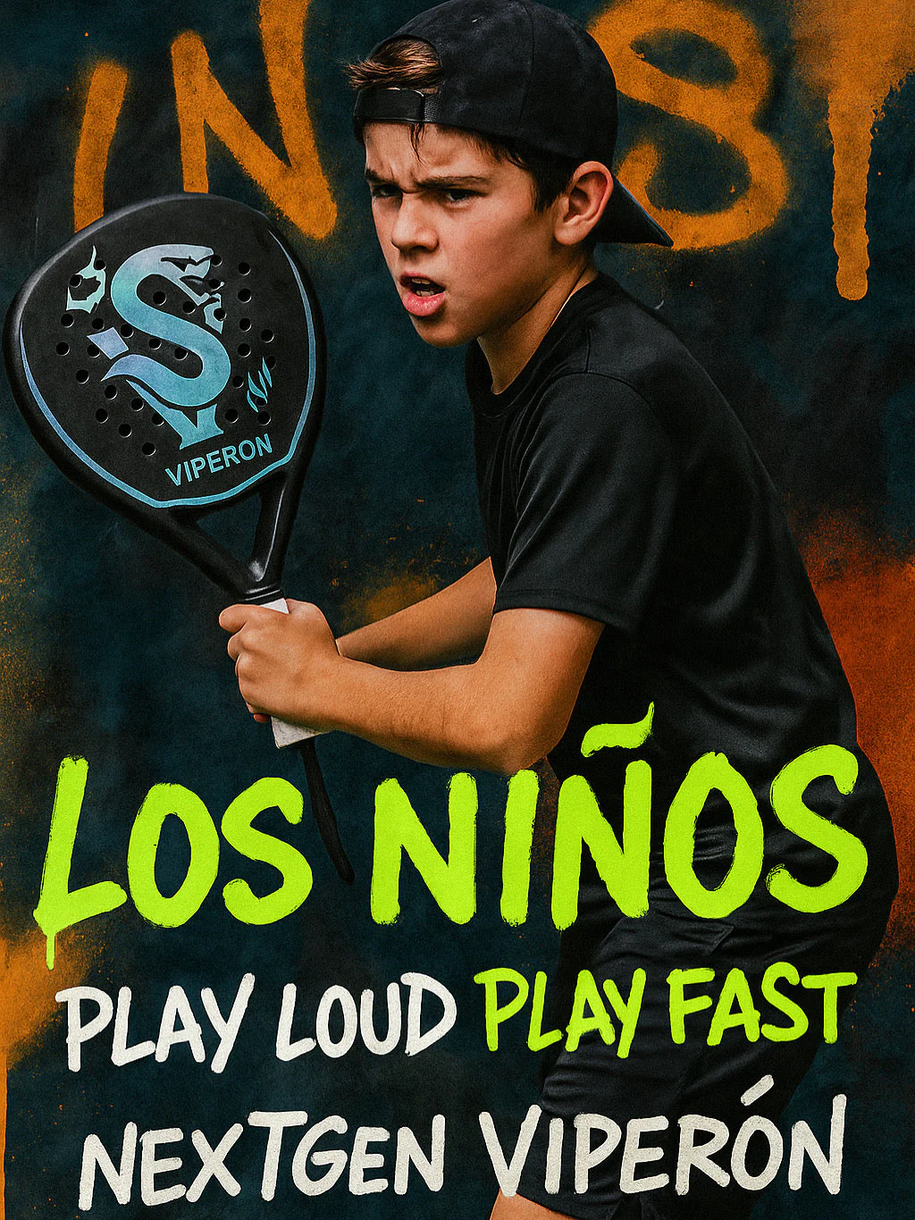 Los Niños - VÍPERÓN Junior Padel Racket - Image 2