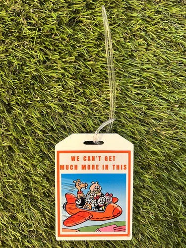 Custom Acrylic Luggage Tag with Name & Address ID Personalised - Image 2