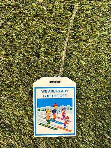 Custom Acrylic Luggage Tag with Name & Address ID Personalised - Image 5