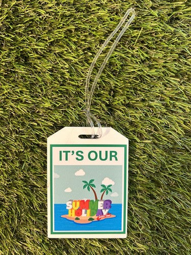 Custom Acrylic Luggage Tag with Name & Address ID Personalised - Image 6