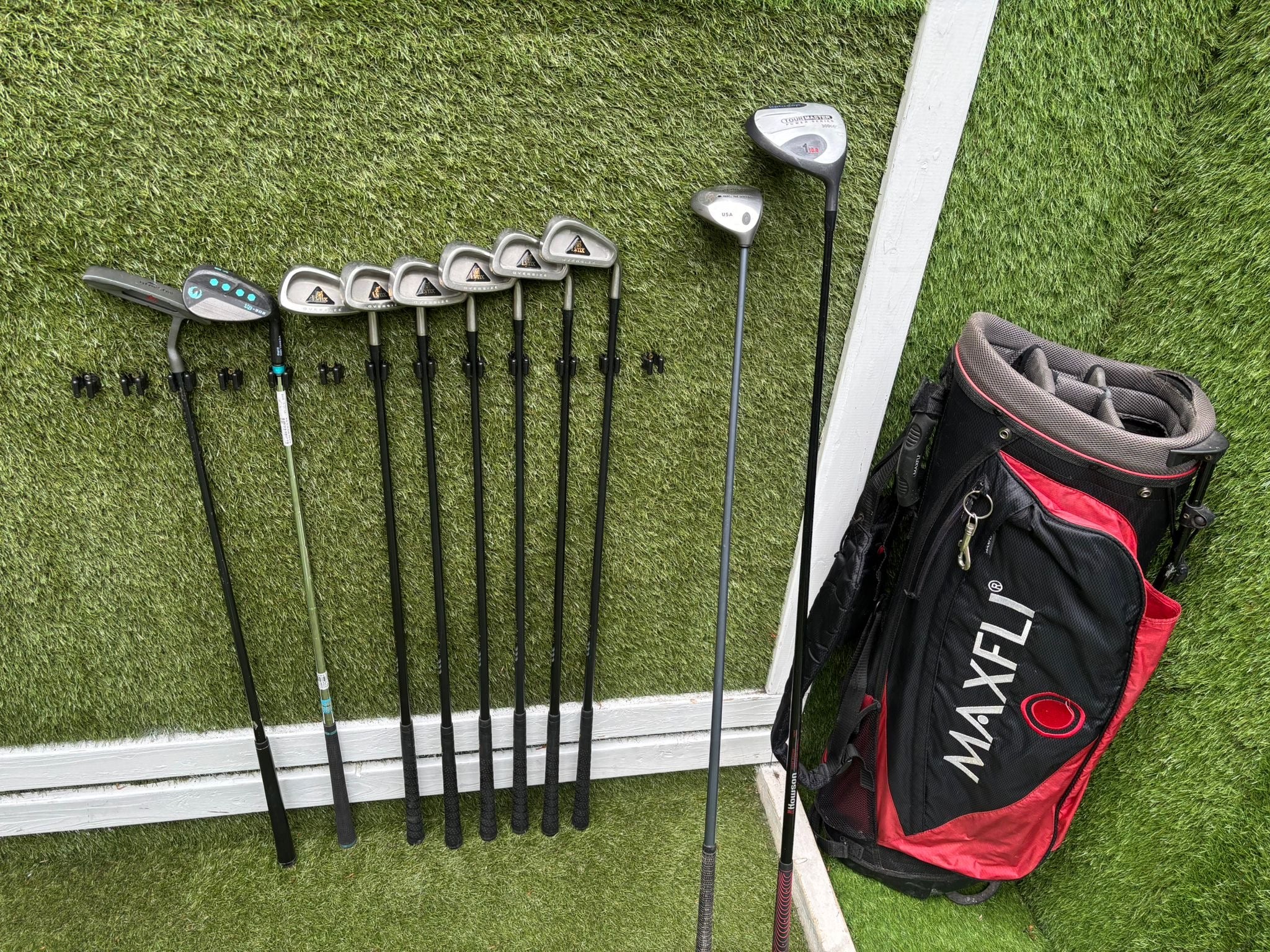 Lynx Oversize Irons + Callaway Big Bertha Heavenwood + Maxfli Stand Bag Full Set - Image 7