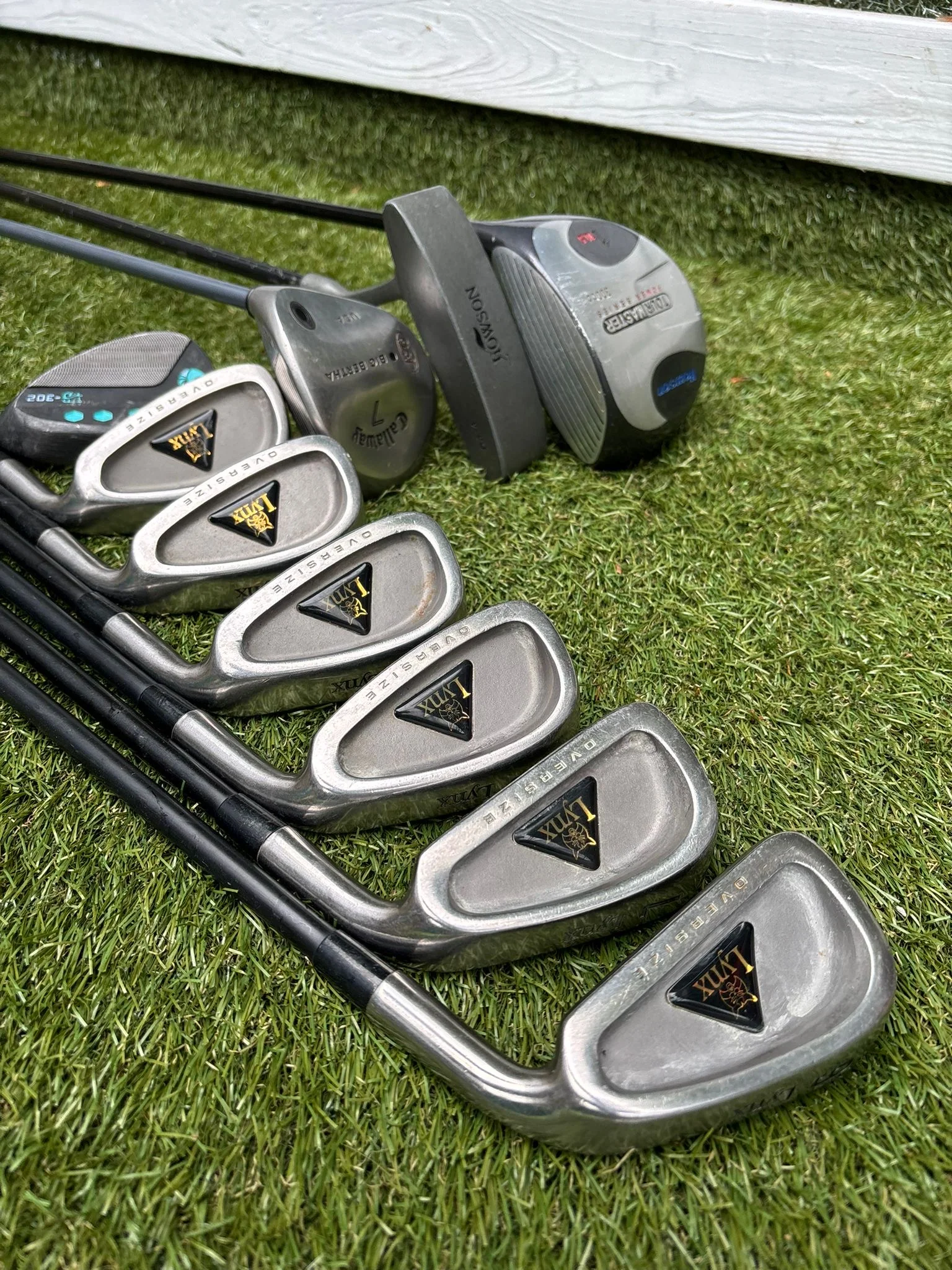 Lynx Oversize Irons + Callaway Big Bertha Heavenwood + Maxfli Stand Bag Full Set - Image 9