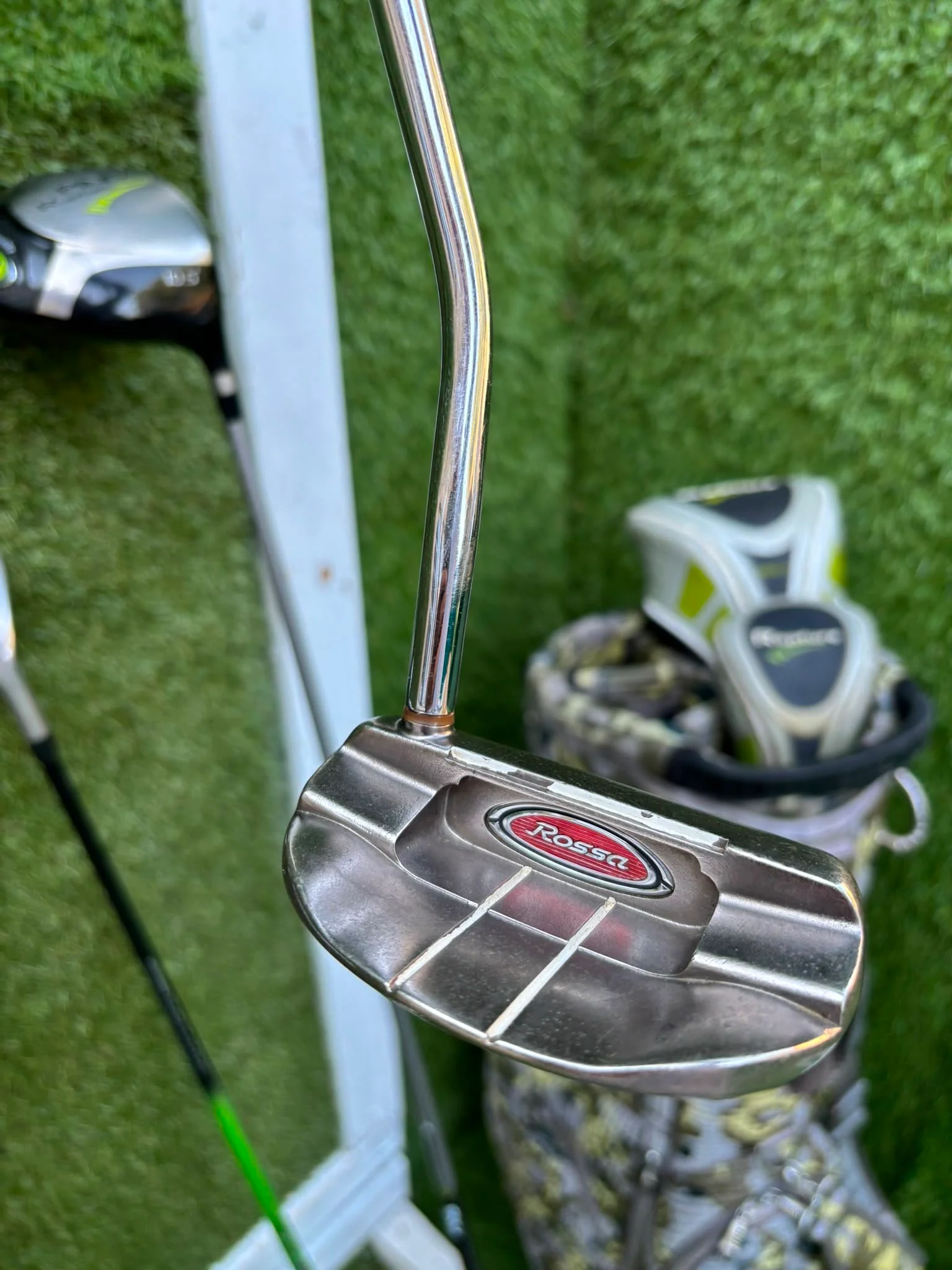 MacGregor V-Foil M565 Irons, Ping Driver, Ping Hybrid, TaylorMade Putter & Premium OUUL Camouflage Stand Bag - Image 14